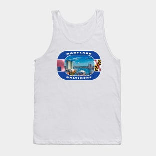 Maryland, Baltimore City, USA Tank Top